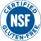 NSF Certified Gluten-free Mark